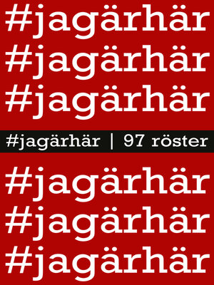 cover image of #jagärhär